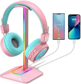 gamingowy-stojak-statyw-na-sluchawki-new-bee-podswietlenie-rgb-led-hub-usb
