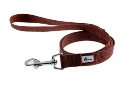 smycz-klasyczna-miejska-4wild-120-cm-brazowa