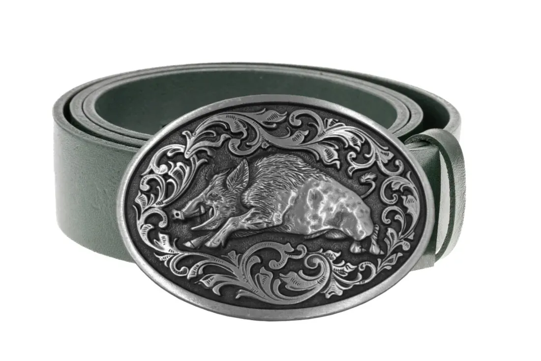 pasek-skorzany-bor-hunter-forest-wild-boar-silver-115