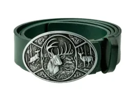 pasek-skorzany-bor-hunter-forest-deer-i-silver-110