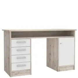 biurko-mlodziezowe-z-szufladami-mt931-t19-dab-piaskowy-bialy