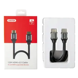 unitek-przewod-kabel-hdmi-2-1-8k-60hz-4k-120hz-uhd-3m-c139w-48gbit