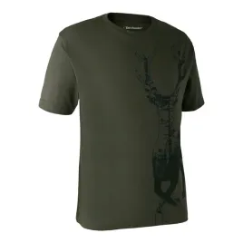 t-shirt-deerhunter-8383-zielona-kora-s