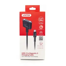 unitek-czarny-kabel-przewod-zasilajacy-usb-c-magsafe-3-140w-1-m