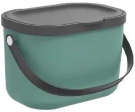 kosz-do-segregacji-32l-zielony-pojemnik-rotho-bio-albula-na-odpady