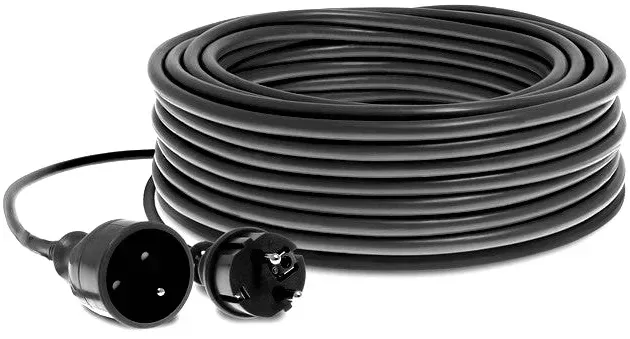 PRZEDŁUŻACZ BUDOWLANY OGRODOWY 3 x 2,5mm 20m GRUBY
