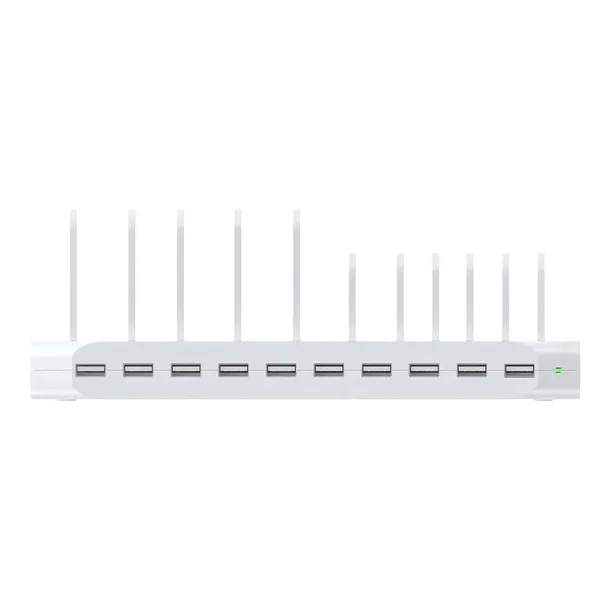 unitek-stacja-ladujaca-10xusb-2-4a-60w-biala-stan-nowy-prad-wyjsciowy-3000-ma