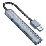 orico-hub-usb-a-5gbps-3x-usb-a-microsd-aluminiowy