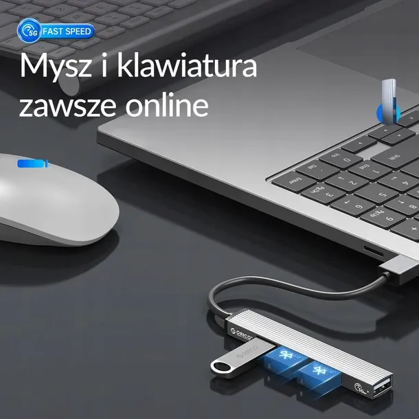 orico-hub-usb-a-5gbps-3x-usb-a-microsd-aluminiowy-stan-nowy-waga-z-opakowaniem-0-15-kg