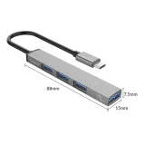 orico-hub-usb-c-1xusb-a-5gbps-3xusb-a-2-0-aluminiowy-producent-orico
