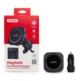 unitek-czarna-ladowarka-samochodowa-indukcja-38-w-uchwyt-magsafe