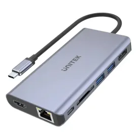 unitek-hub-usb-c-na-2x-usb-3-1-hdmi-4k-dp-100w-rj45-ethernet-czytnik-sd