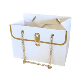 torebka-papierowa-prezentowa-na-kwiaty-ozdobna-z-lancuszkiem-biala-10-sztuk