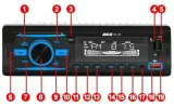 radio-samochodowe-1din-usb-sd-mikrofon-bluetooth-stan-nowy