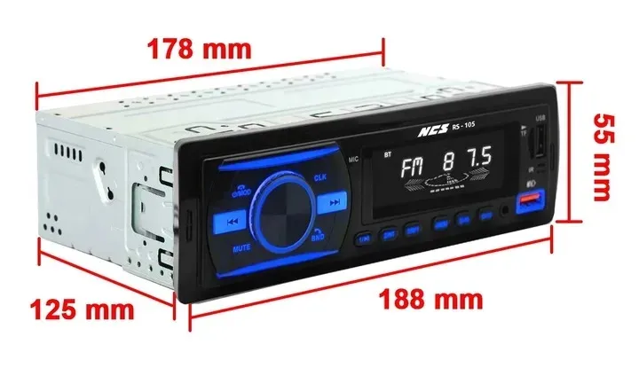 radio-samochodowe-1din-usb-sd-mikrofon-bluetooth