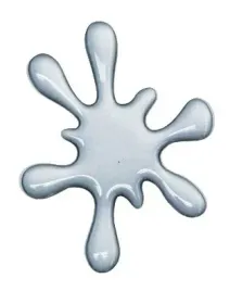 naklejka-na-samochod-kleks-3d-srebrny