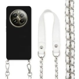 etui-do-realme-12-pro-czarny-matowy-lancuch-srebrny-pasek-bialy-modny-hit