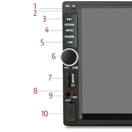 radio-samochodowe-bluetooth-2din-kamera-cofania-model-m701b