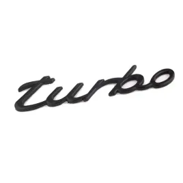 emblemat-logo-napis-porsche-turbo-czarny-zamiennik