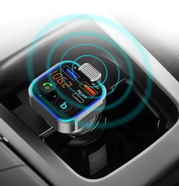 transmiter-fm-bluetooth-szybka-ladowarka-qc-usb-pd-stan-opakowania-oryginalne