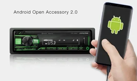 radio-samochodowe-alpine-ute-201bt-bluetooth-mp3-usb-variocolor-stan-nowy-stan-opakowania-oryginalne