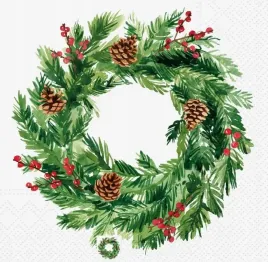 paw-serwetki-z-bibuly-swiateczne-wieniec-33x33-cm-20-szt