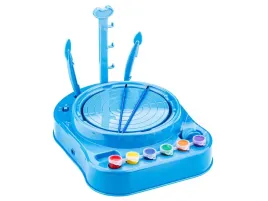 kolo-garncarskie-niebieskie-maly-artysta-farbki-masa-kolo-narzedzia