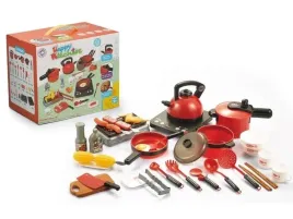 czerwony-zestaw-kuchenny-do-gotowania-garnek-czajnik-patelnia-akcesoria