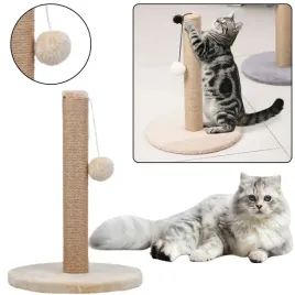 drapak-dla-kota-slupek-do-drapania-wieza-jasnobrazowy-40-cm-x-30-cm