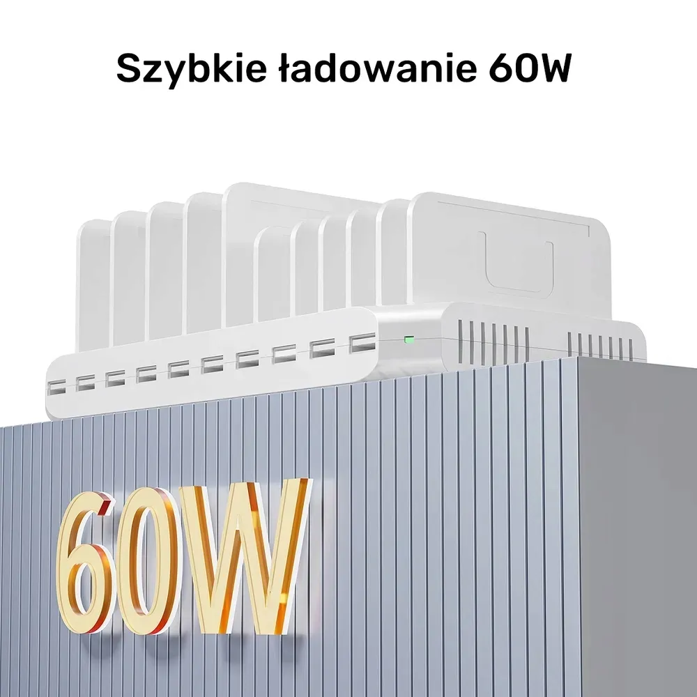 unitek-stacja-ladujaca-10xusb-2-4a-60w-biala-stan-nowy