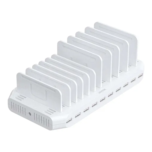 unitek-stacja-ladujaca-10xusb-2-4a-60w-biala-stan-nowy-kod-producenta-y-2190d01-eu