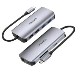 unitek-aktywny-hub-usb-c-5gbps-2x-hdmi-4k-czytnik-kart-rj-45-pd-100w