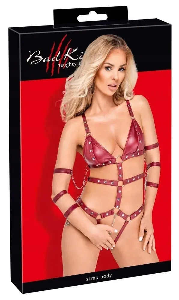 bad-kitty-strap-body-red-xl