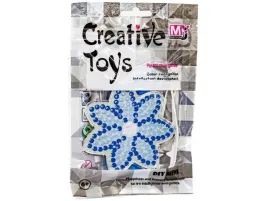 koraliki-do-prasowania-prasowanka-szablon-saszetka-niebieski-kwiatek