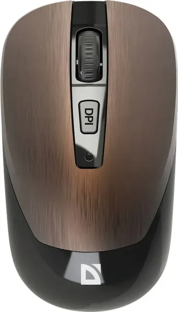 mysz-defender-wave-mm-995-rf-silent-brazowa-optical-interfejs-usb-radio-2-4-ghz