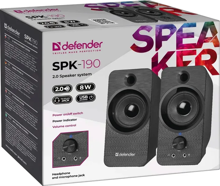 glosniki-defender-spk-190-2-0-8w-usb-kolor-czarny