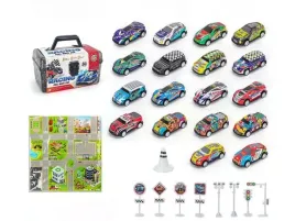auta-resoraki-25-szt-samochody-w-kuferku-podkladka-akcesoria-zestaw-s