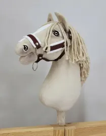 kantar-regulowany-dla-konia-hobby-horse-a3-brazowy-bialym-futerkiem