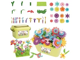 klocki-konstrukcyjne-w-kuferku-ogrod-kwiatki-zestaw-do-zbudowania-kwiatow