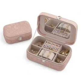 szkatulka-na-bizuterie-etui-organizer-pudelko-rozowa-koronka-pd157r