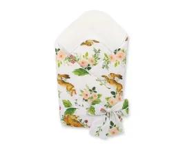 rozek-miekki-dla-niemowlat-z-wiazaniem-w-lesie