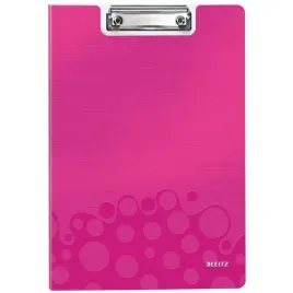 teczka-z-klipem-leitz-wow-a4-rozowy
