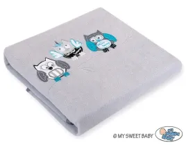 kocyk-polarowy-dla-niemowlat-sowy-bigi-zibi-and-adele-szaro-turkusowy