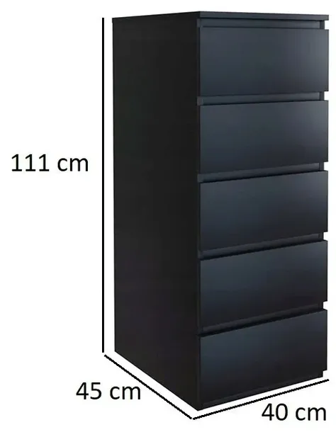 komoda-malwa-w5-czern-kolor-frontow-czarny