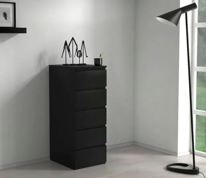 komoda-malwa-w5-czern-szerokosc-mebla-40-cm