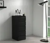 komoda-malwa-w5-czern-szerokosc-mebla-40-cm