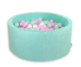 suchy-basen-minky-h-40-cm-z-pilkami-200szt-mietowy