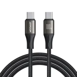 kabel-przewod-usb-c-100w-light-speed-series-1-2m-czarny