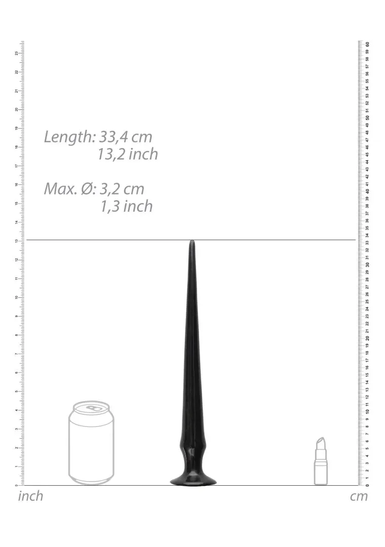 ass-spike-dildo-33-cm-black