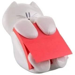 podajnik-karteczek-post-it-kotek-1-bloczek